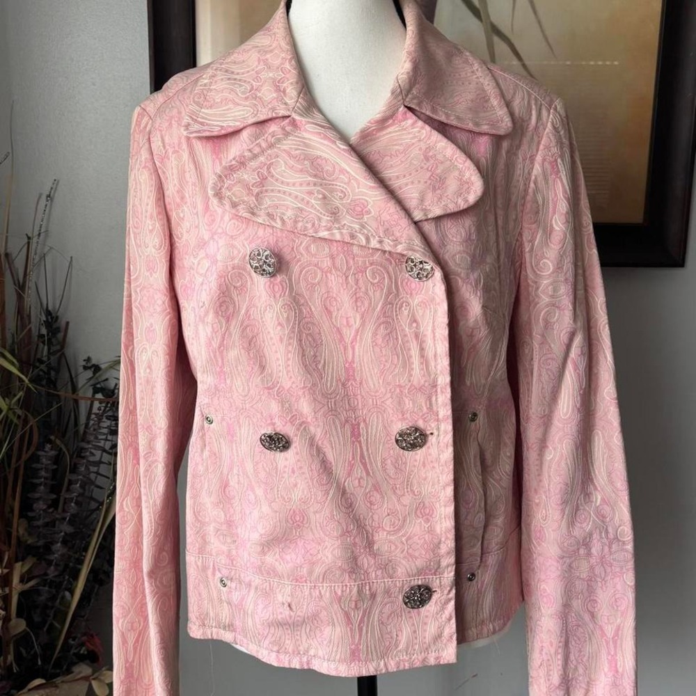 pink vintage LOVELY jacket size 12